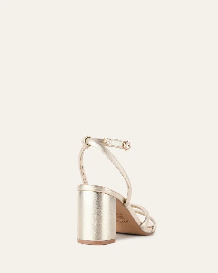 HIGH HEELS Nino high heel sandals soft gold leather jomercer Women HIGH HEELS Nino high heel sandals soft gold leather jomercer Women