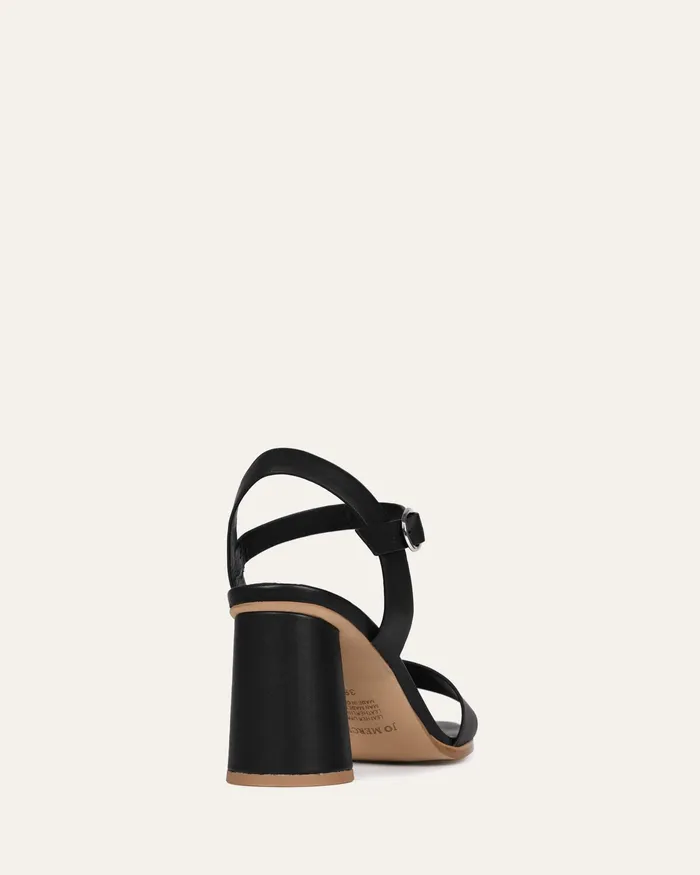 HIGH SANDALS Calais high heel sandals black leather jomercer Women HIGH SANDALS Calais high heel sandals black leather jomercer Women