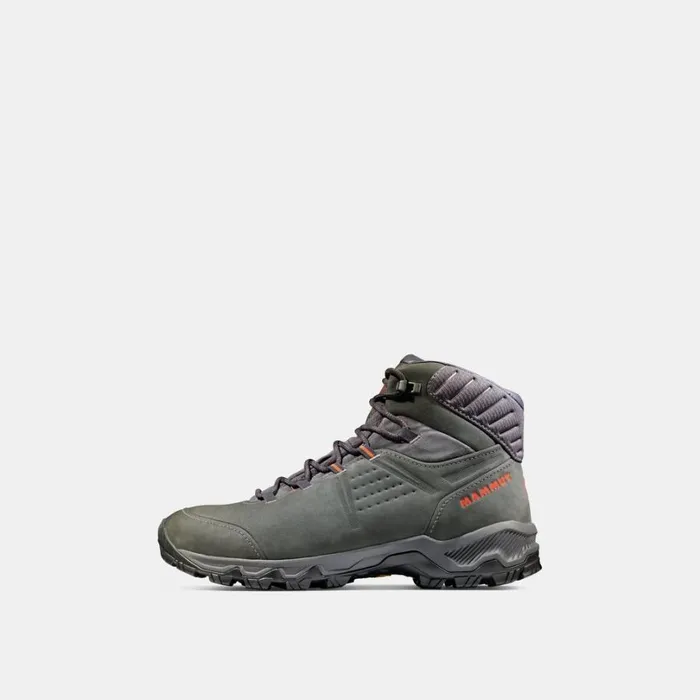 Hiking Shoes Men Mammut Mercury IV Mid LTH Blackhot Red