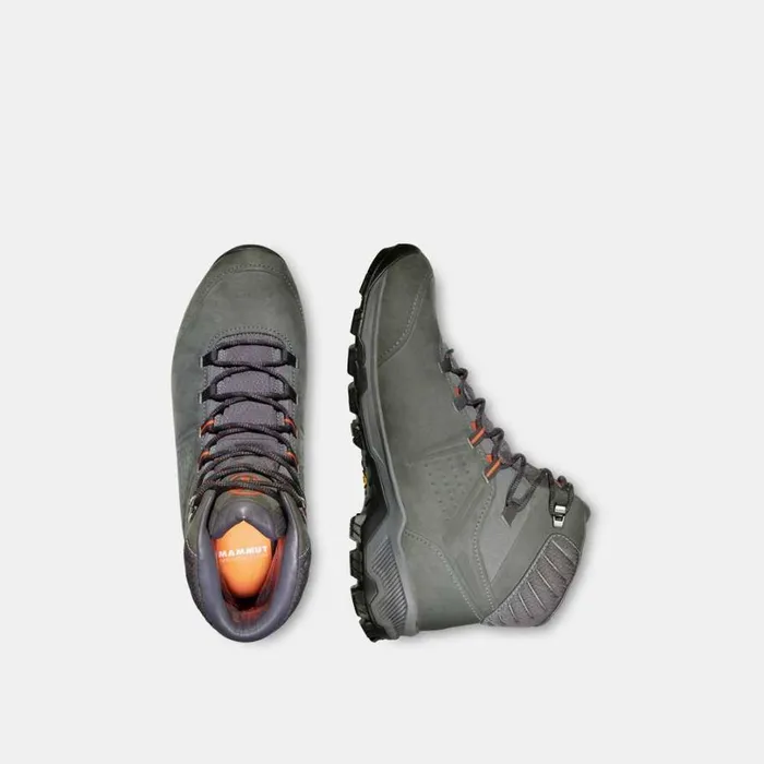 Hiking Shoes Men Mammut Mercury IV Mid LTH Blackhot Red Hiking Shoes Men Mammut Mercury IV Mid LTH Blackhot Red