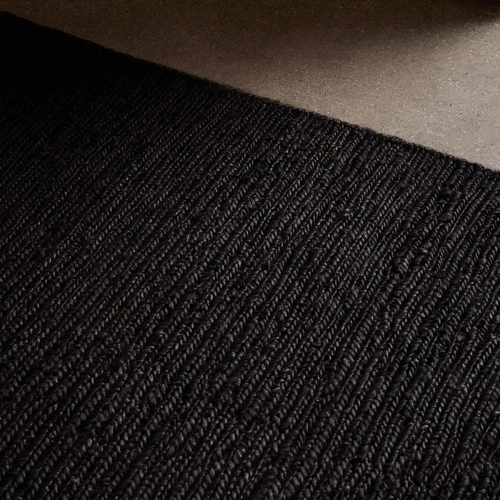 HOUSE James Perse Jute Collection Jute Runner 35FT X 14FT Charcoal