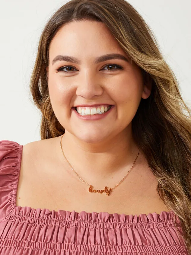 Howdy Necklace Gold Women Altar039d State Necklaces Howdy Necklace Gold Women Altar039d State Necklaces