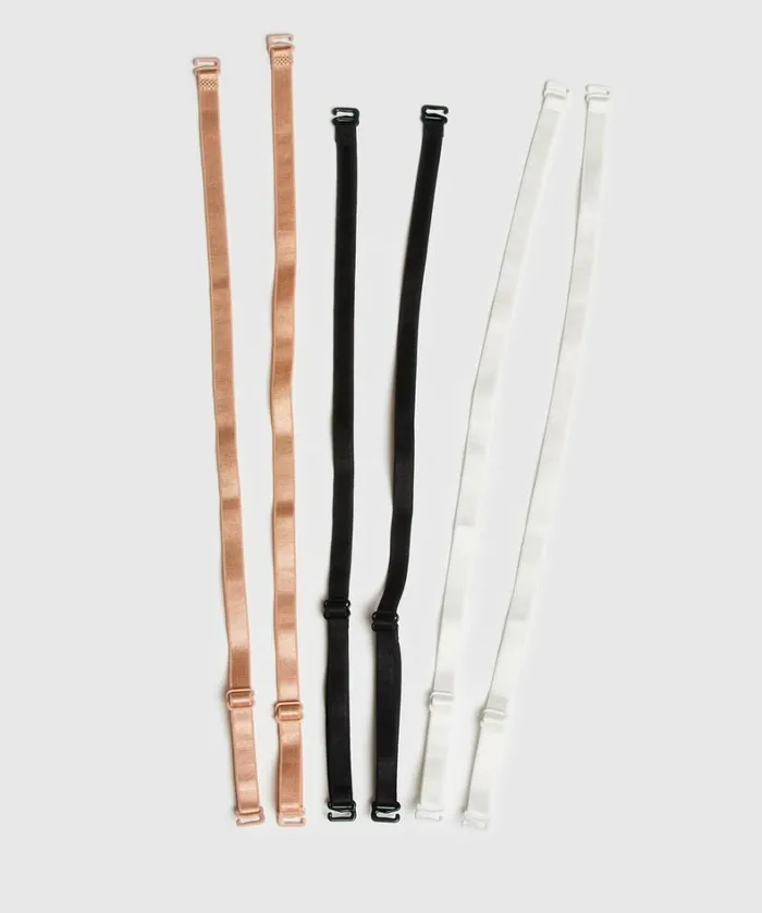 Hunkemller 3Pack Basic Bra Straps 8211 Black Black 8211 Women Hunkemller 3Pack Basic Bra Straps 8211 Black Black 8211 Women