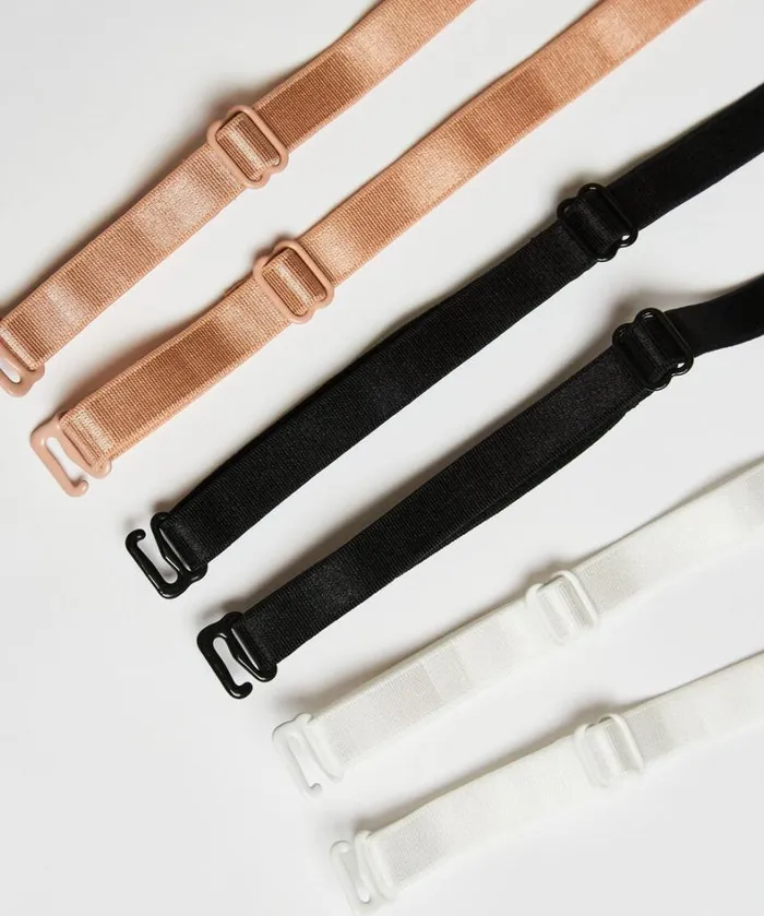 Hunkemller 3Pack Basic Bra Straps 8211 Black Black 8211 Women Hunkemller 3Pack Basic Bra Straps 8211 Black Black 8211 Women