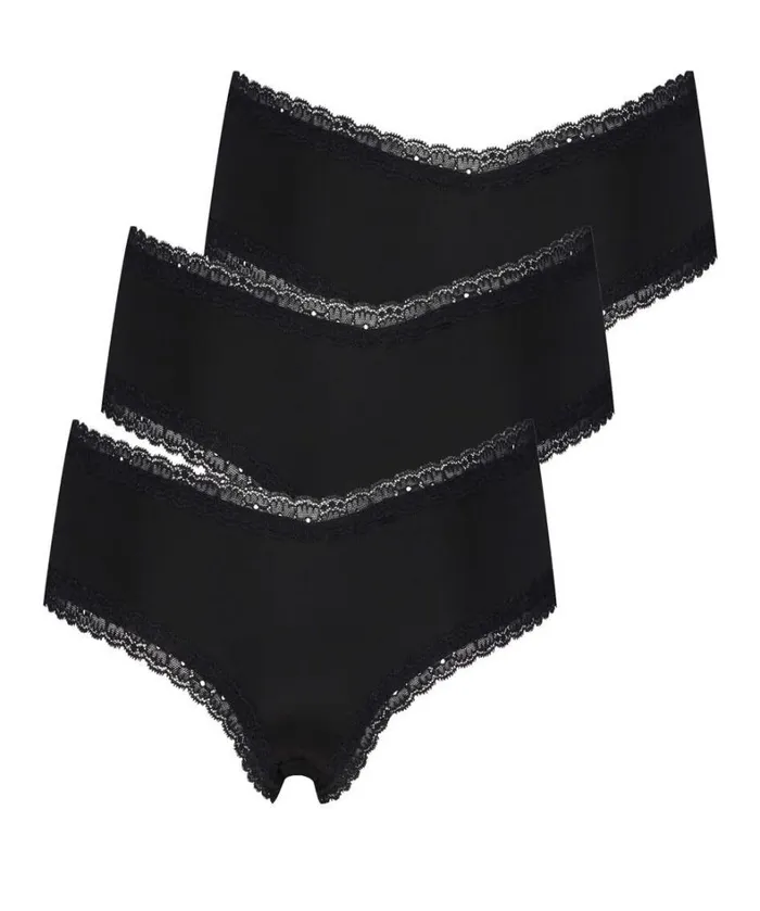 Hunkemller 3Pack London Brazilian 8211 Black Black 8211 Women Hunkemller 3Pack London Brazilian 8211 Black Black 8211 Women
