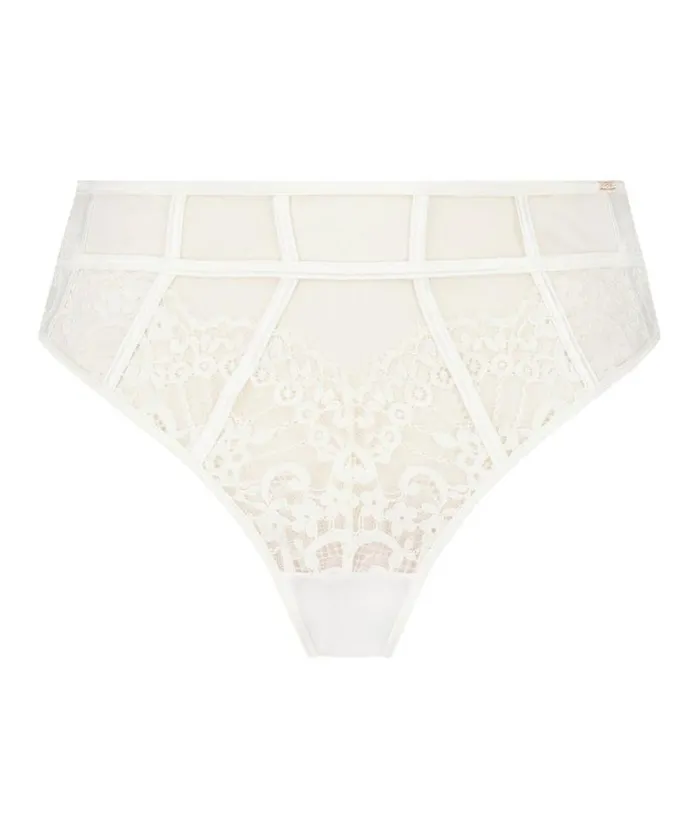 Hunkemller Akelai High Thong 8211 White White 8211 Women Hunkemller Akelai High Thong 8211 White White 8211 Women