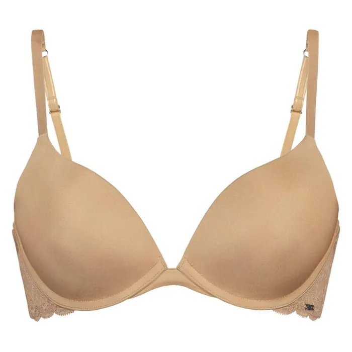 Hunkemller Angie Padded Underwired PushUp Bra 8211 Beige Beige 8211 Women Hunkemller Angie Padded Underwired PushUp Bra 8211 Beige Beige 8211 Women