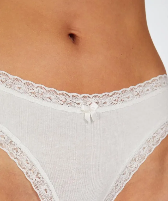 Hunkemller Classics Brazilians 3pack 8211 White White 8211 Women Hunkemller Classics Brazilians 3pack 8211 White White 8211 Women