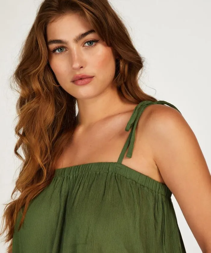 Hunkemller Corfu Crop Top 8211 Green Green 8211 Women Hunkemller Corfu Crop Top 8211 Green Green 8211 Women