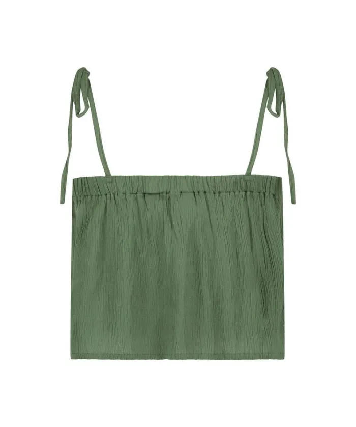 Hunkemller Corfu Crop Top 8211 Green Green 8211 Women Hunkemller Corfu Crop Top 8211 Green Green 8211 Women