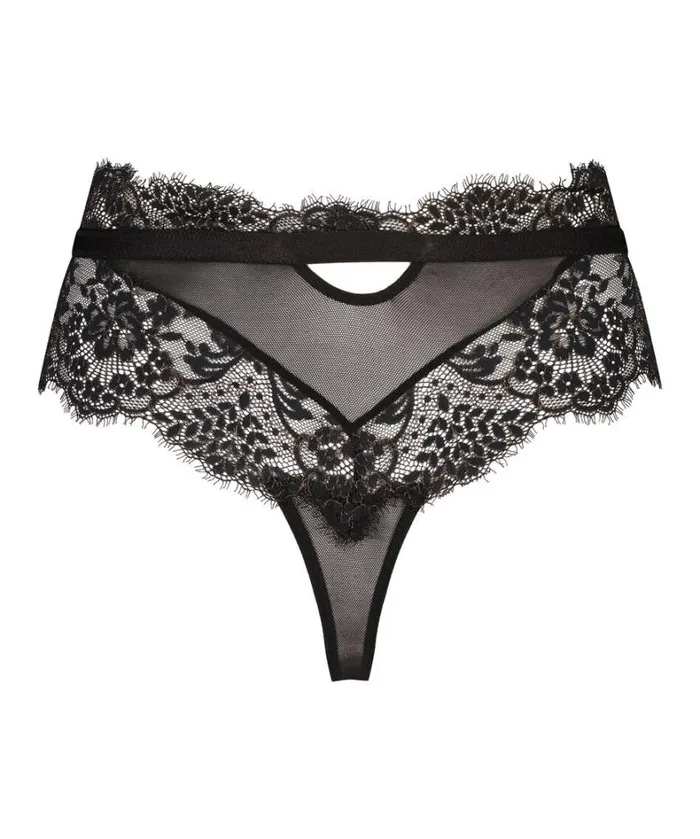 Hunkemller Cynthia Thong 8211 Black 8211 Women Hunkemller Cynthia Thong 8211 Black 8211 Women