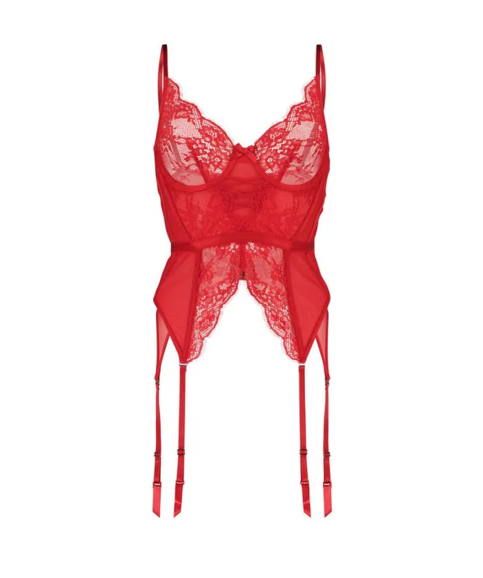 Hunkemller Elissa Bustier 8211 Red Red 8211 Women Hunkemller Elissa Bustier 8211 Red Red 8211 Women