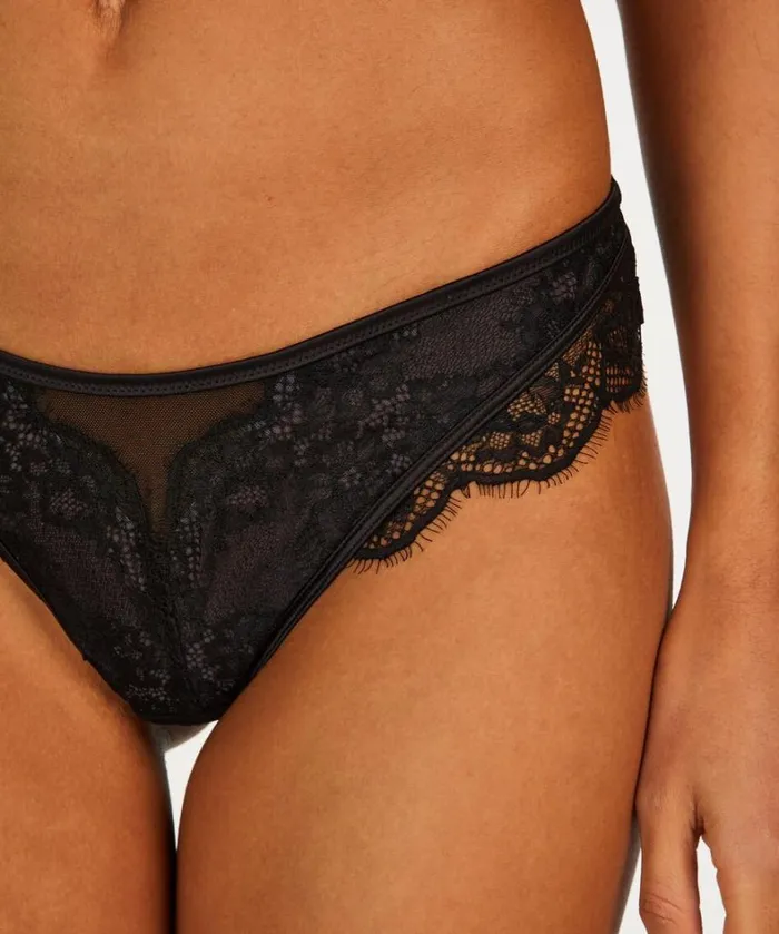 Hunkemller Elissa High Leg Brazilian 8211 Black Black 8211 Women