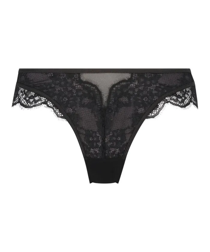 Hunkemller Elissa High Leg Brazilian 8211 Black Black 8211 Women