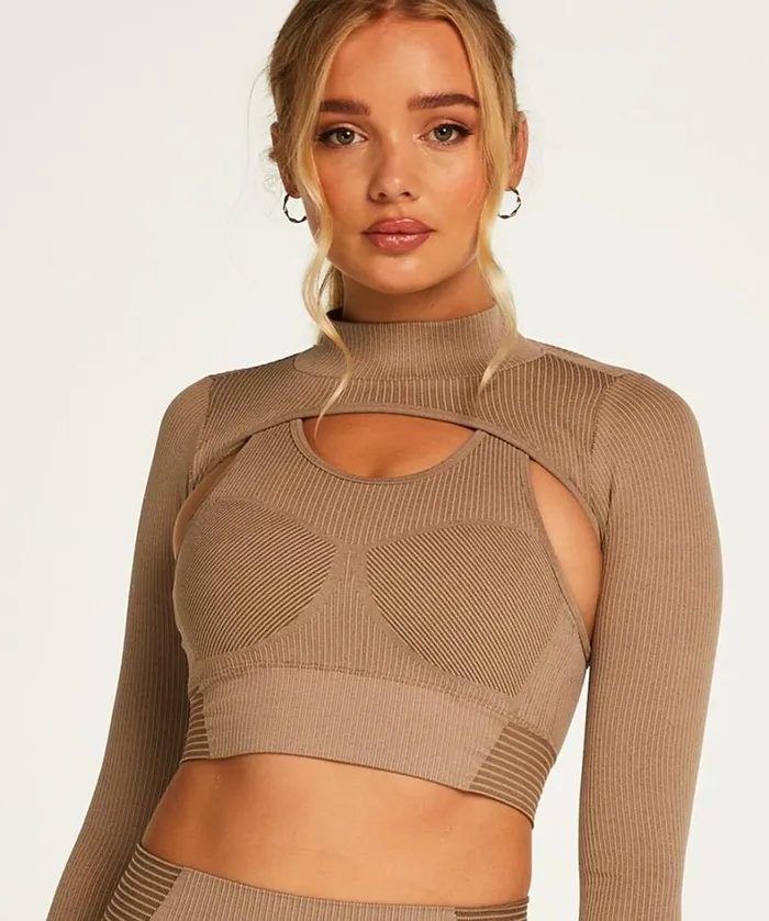 Hunkemller HKMX Crop Top 8211 Gray Gray 8211 Women
