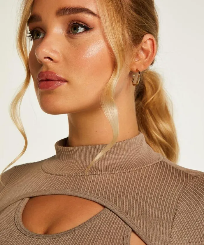 Hunkemller HKMX Crop Top 8211 Gray Gray 8211 Women Hunkemller HKMX Crop Top 8211 Gray Gray 8211 Women