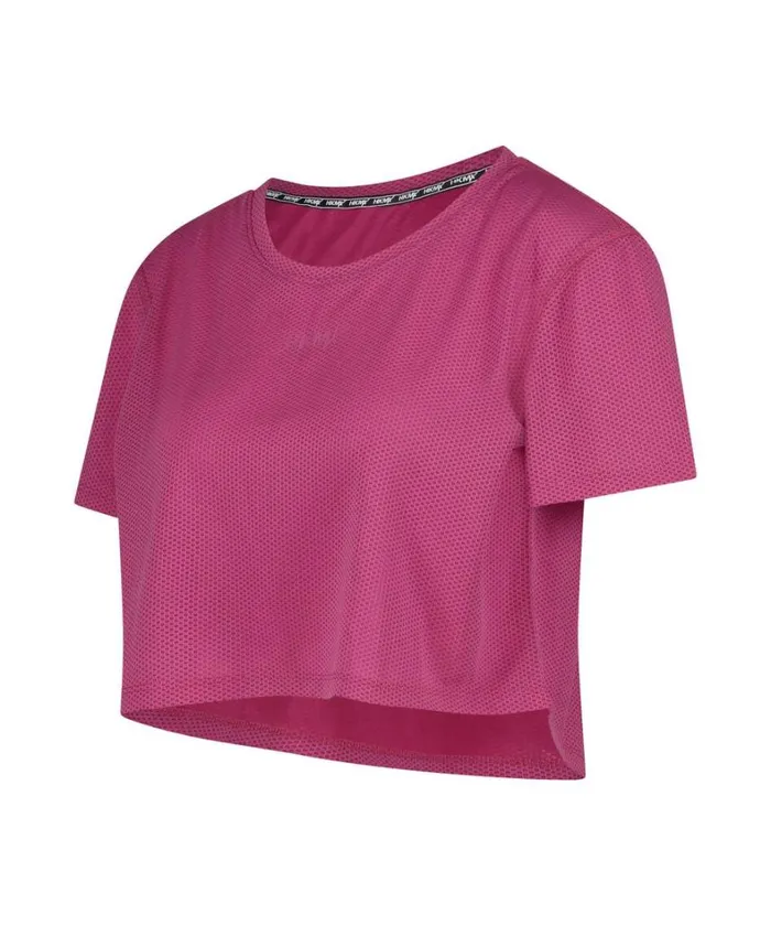 Hunkemller HKMX Mesh Crop Top 8211 Pink Pink 8211 Women Hunkemller HKMX Mesh Crop Top 8211 Pink Pink 8211 Women