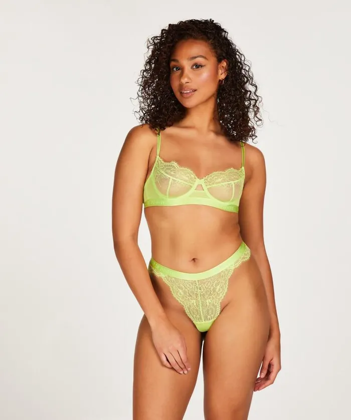 Hunkemller Honey Thong 8211 Green Green 8211 Women