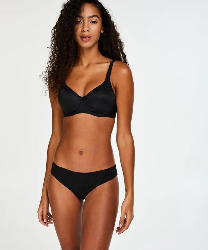 Hunkemller Invisible Thong Basic 8211 Black Black 8211 Women