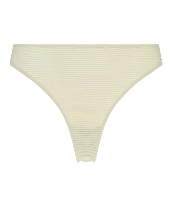Hunkemller Invisible Thong Stripe Mesh 8211 Green Green 8211 Women Hunkemller Invisible Thong Stripe Mesh 8211 Green Green 8211 Women