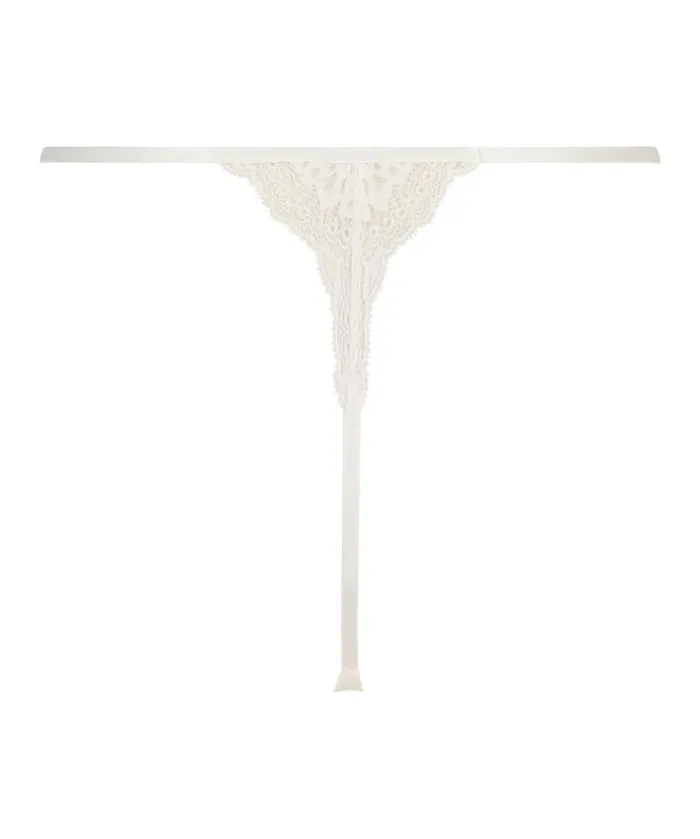 Hunkemller Kaiden High Leg Thong 8211 White White 8211 Women Hunkemller Kaiden High Leg Thong 8211 White White 8211 Women