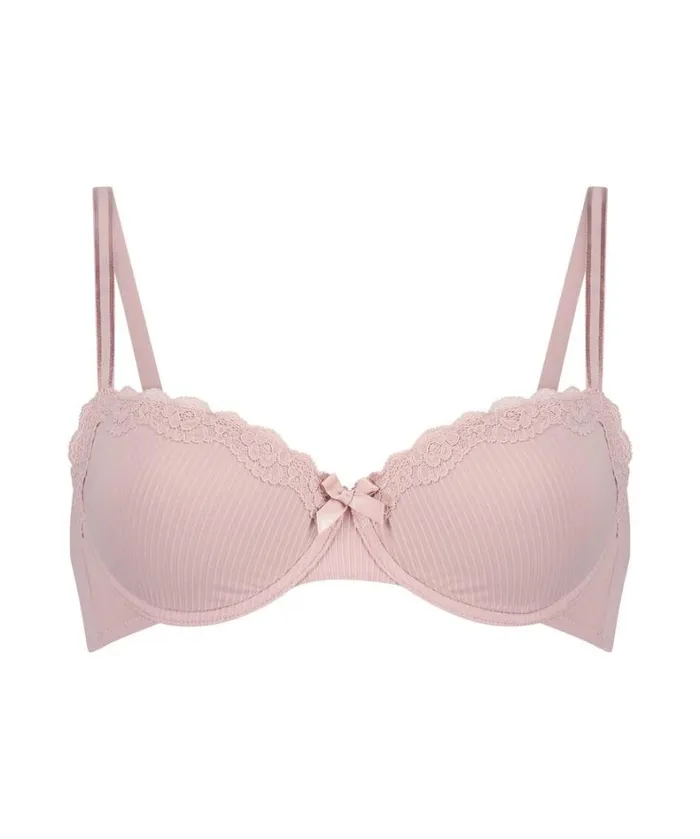 Hunkemller Lola Padded Underwired Bra 8211 Pink Pink 8211 Women Hunkemller Lola Padded Underwired Bra 8211 Pink Pink 8211 Women
