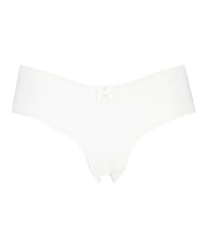 Hunkemller London Vshaped Brazilian 8211 White White 8211 Women Hunkemller London Vshaped Brazilian 8211 White White 8211 Women