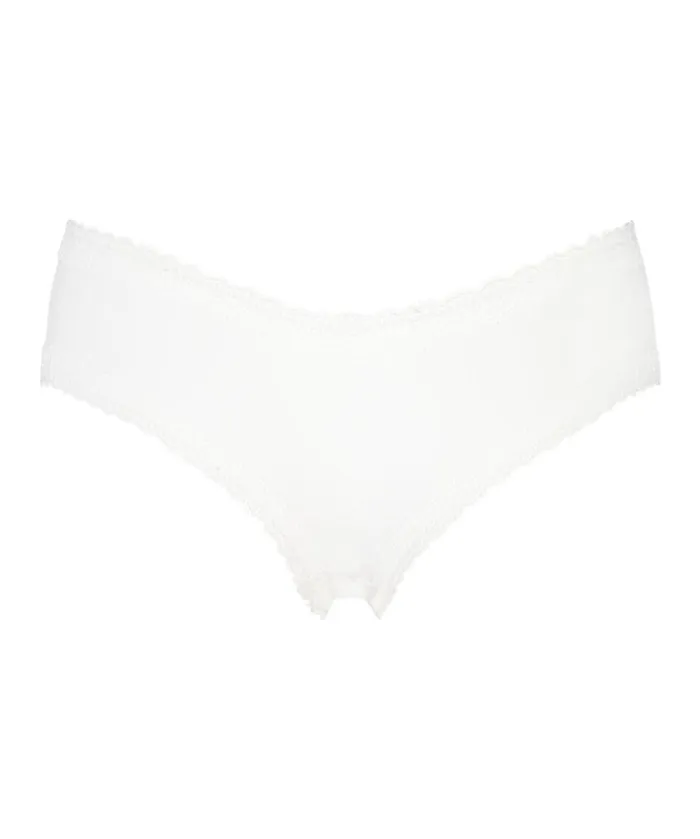Hunkemller London Vshaped Brazilian 8211 White White 8211 Women Hunkemller London Vshaped Brazilian 8211 White White 8211 Women