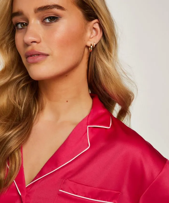 Hunkemller Long Sleeve Cropped Jacket 8211 Pink Pink 8211 Women Hunkemller Long Sleeve Cropped Jacket 8211 Pink Pink 8211 Women
