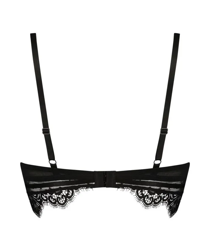 Hunkemller Marilee Padded Underwired Longline Bra 8211 Black Black 8211 Women Hunkemller Marilee Padded Underwired Longline Bra 8211 Black Black 8211 Women