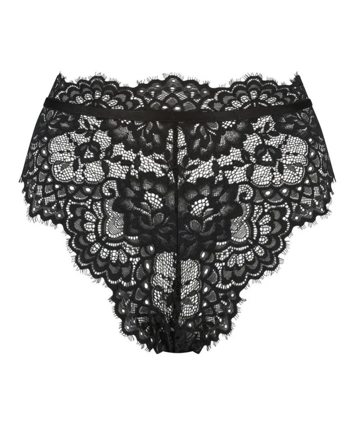 Hunkemller Marilyn HighCut Thong 8211 Black Black 8211 Women Hunkemller Marilyn HighCut Thong 8211 Black Black 8211 Women