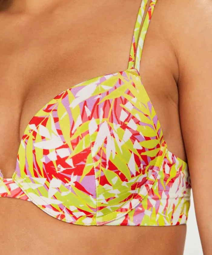 Hunkemller Marrakesh Padded Underwired Bikini Top 8211 Green 8211 Women Hunkemller Marrakesh Padded Underwired Bikini Top 8211 Green 8211 Women