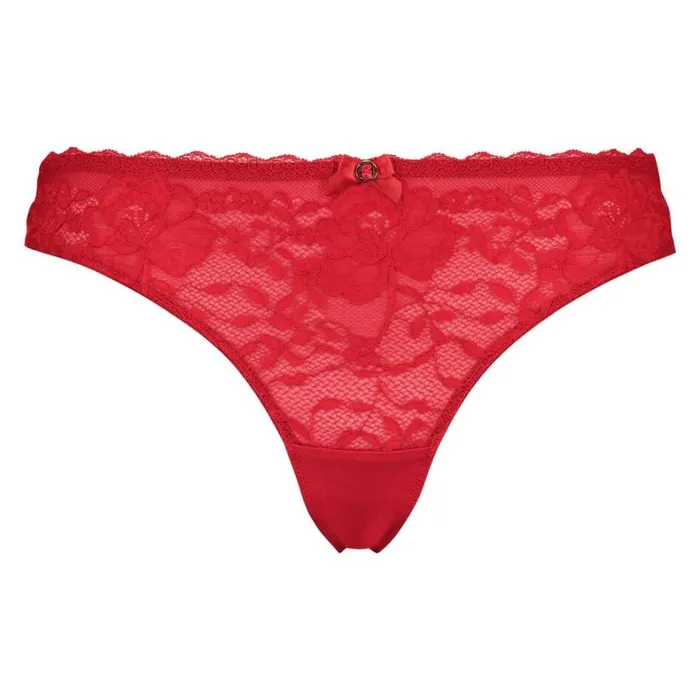 Hunkemller Maya Thong 8211 Red Red 8211 Women Hunkemller Maya Thong 8211 Red Red 8211 Women