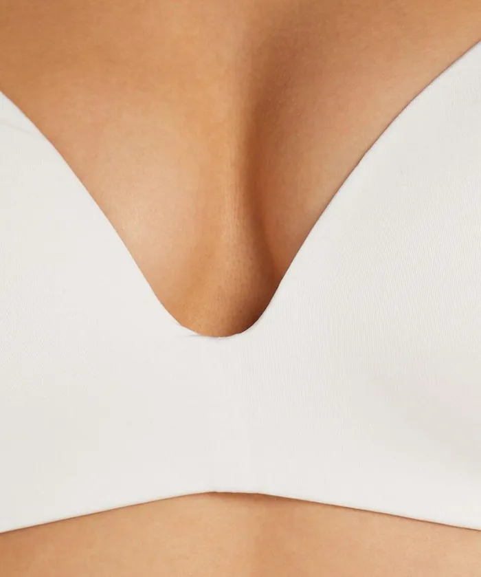 Hunkemller Mona Padded Nonunderwired Bra 8211 White White 8211 Women Hunkemller Mona Padded Nonunderwired Bra 8211 White White 8211 Women
