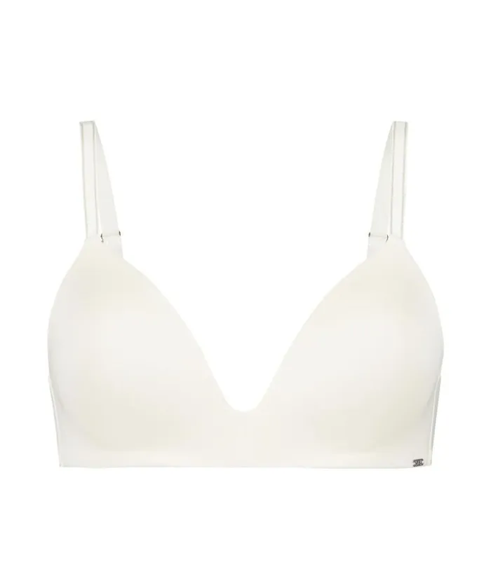 Hunkemller Mona Padded Nonunderwired Bra 8211 White White 8211 Women Hunkemller Mona Padded Nonunderwired Bra 8211 White White 8211 Women