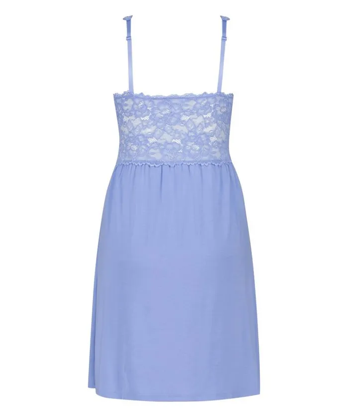 Hunkemller Nora Lace Slip Dress 8211 Blue Blue 8211 Women Hunkemller Nora Lace Slip Dress 8211 Blue Blue 8211 Women
