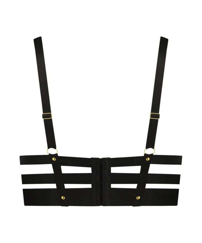 Hunkemller Occult Nonpadded Longline Underwired Bra 8211 Black Black 8211 Women Hunkemller Occult Nonpadded Longline Underwired Bra 8211 Black Black 8211 Women