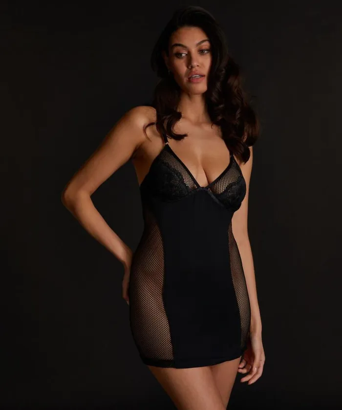 Hunkemller Pleasure Slip Dress 8211 Black Black 8211 Women