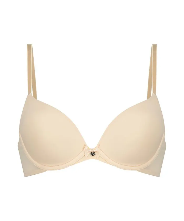 Hunkemller Plunge Padded Underwired Bra 8211 Beige Beige 8211 Women Hunkemller Plunge Padded Underwired Bra 8211 Beige Beige 8211 Women