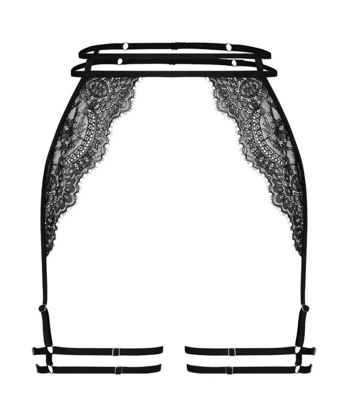 Hunkemller Private Iggy Suspenders 8211 Black Black 8211 Women Hunkemller Private Iggy Suspenders 8211 Black Black 8211 Women