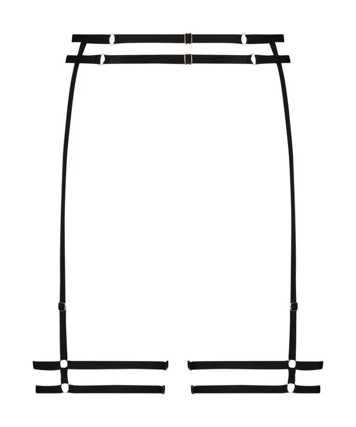 Hunkemller Private Iggy Suspenders 8211 Black Black 8211 Women Hunkemller Private Iggy Suspenders 8211 Black Black 8211 Women