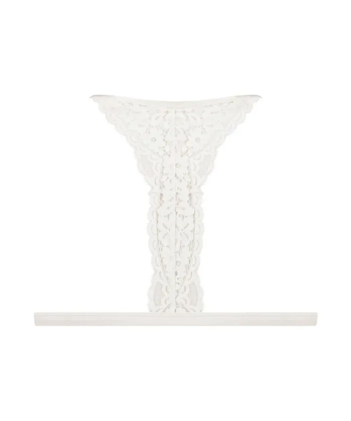 Hunkemller Rose Padded Triangle Bralette 8211 White White 8211 Women Hunkemller Rose Padded Triangle Bralette 8211 White White 8211 Women