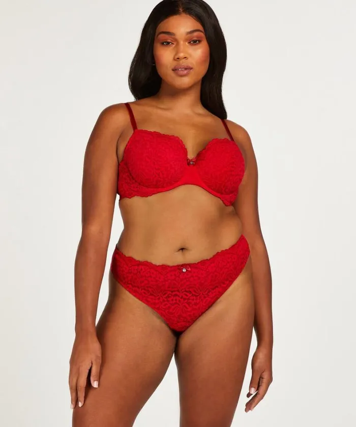 Hunkemller Rose Thong 8211 Red Red 8211 Women Hunkemller Rose Thong 8211 Red Red 8211 Women