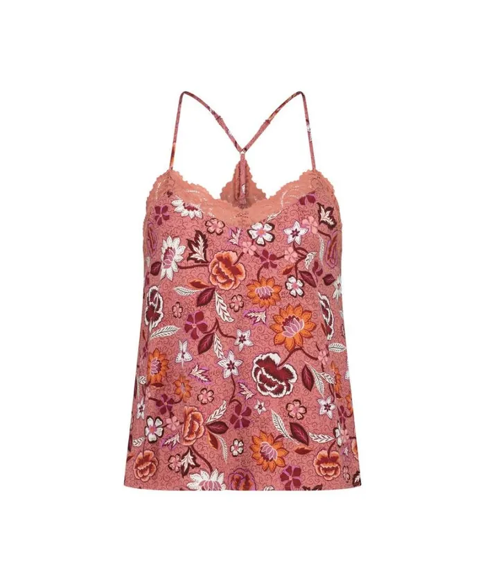 Hunkemller Woven Lace Cami Top 8211 Pink Pink 8211 Women Hunkemller Woven Lace Cami Top 8211 Pink Pink 8211 Women