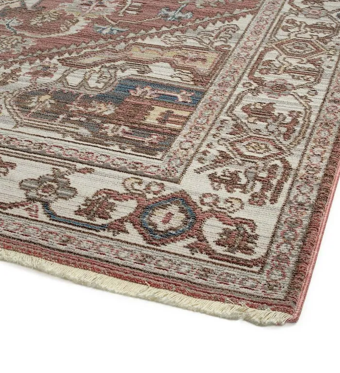 Indoor Living Strassburg Harlequin Easy Care Polyester Rug Plow and Hearth Home Office