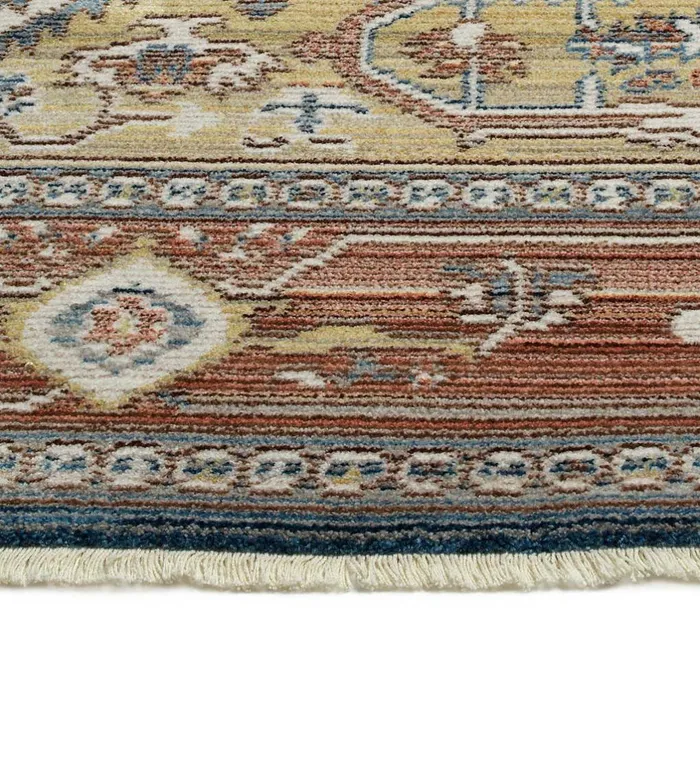Indoor Living Strassburg Harlequin Easy Care Polyester Rug Plow and Hearth Home Office
