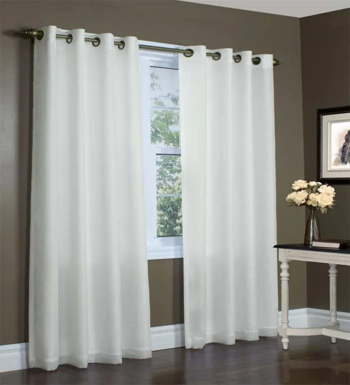 Indoor Living Thermovoile Lined GrommetTop EuropeanStyle Voile Panels Plow and Hearth Curtain Panels Indoor Living Thermovoile Lined GrommetTop EuropeanStyle Voile Panels Plow and Hearth Curtain Panels