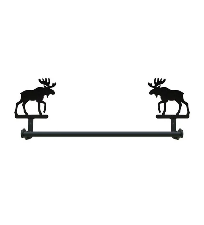 Indoor Living UsaMade Wrought Iron Decorative Towel Bars Plow and Hearth Bath Accessories