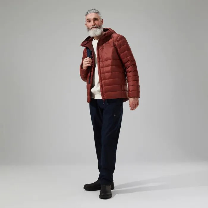 Insulated Men Berghaus Silksworth Hooded Down Insulated Jacket Red