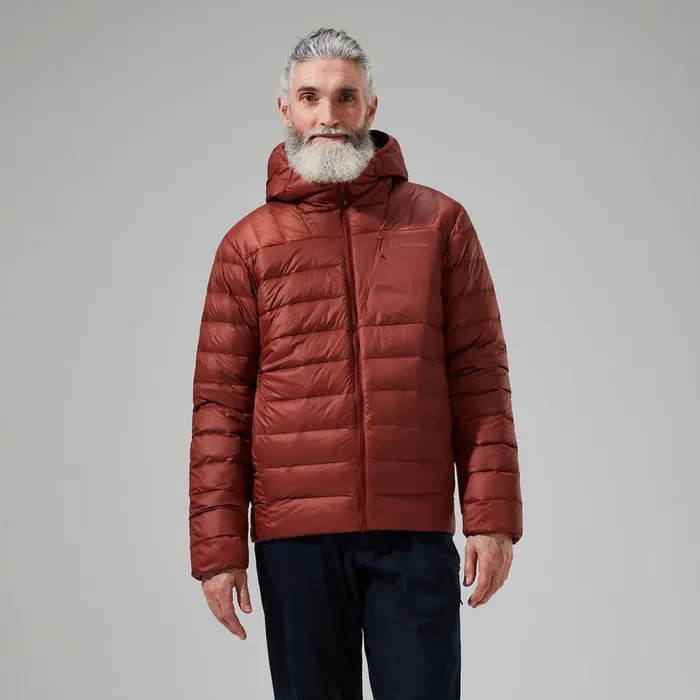 Insulated Men Berghaus Silksworth Hooded Down Insulated Jacket Red